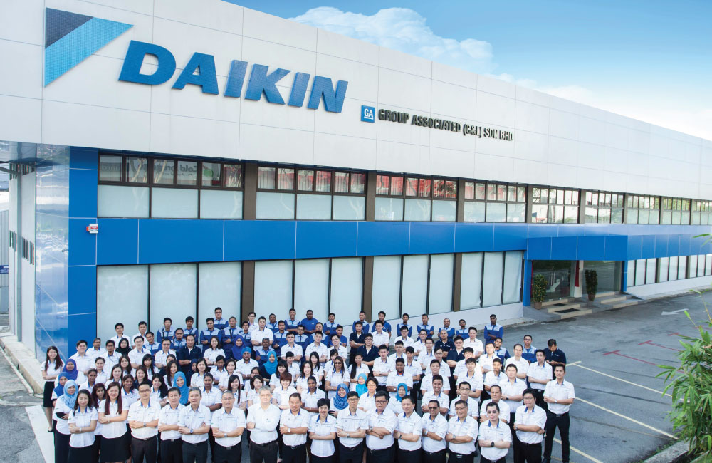 Daikin syarikat contoh, bayar gaji minimum RM1,600