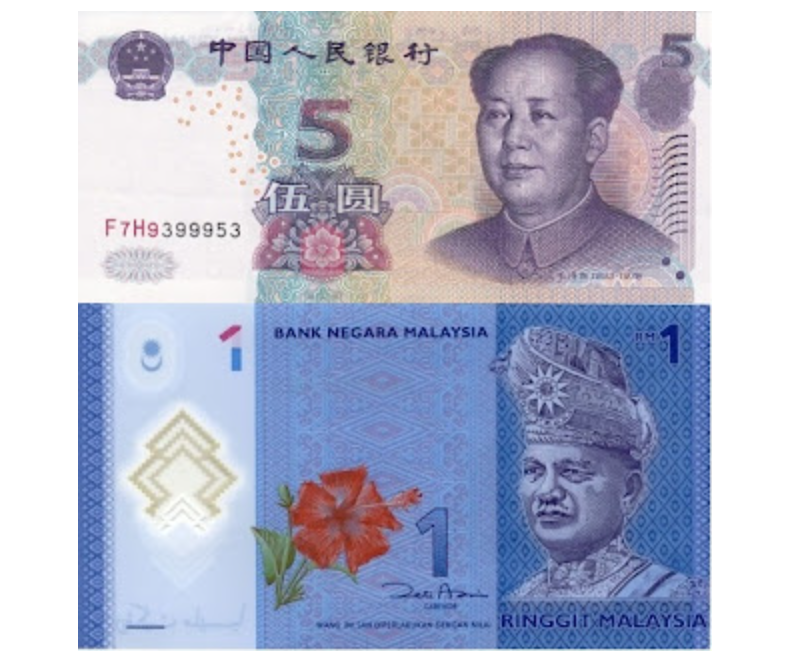 Ringgit jatuh seiring mata wang China
