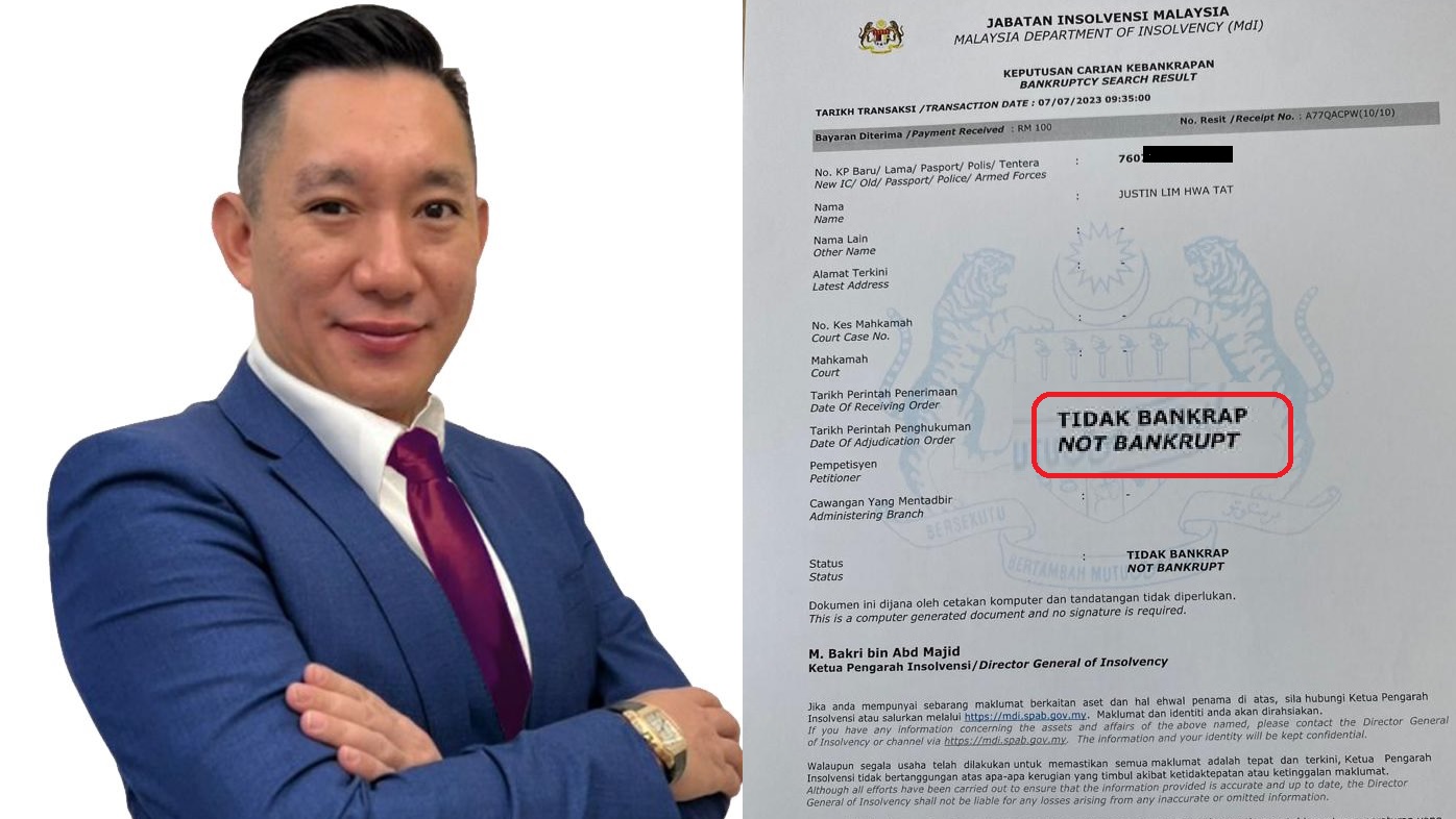 Justin Lim CEO Sersol Berhad tidak pernah BANKRAP seperti didakwa