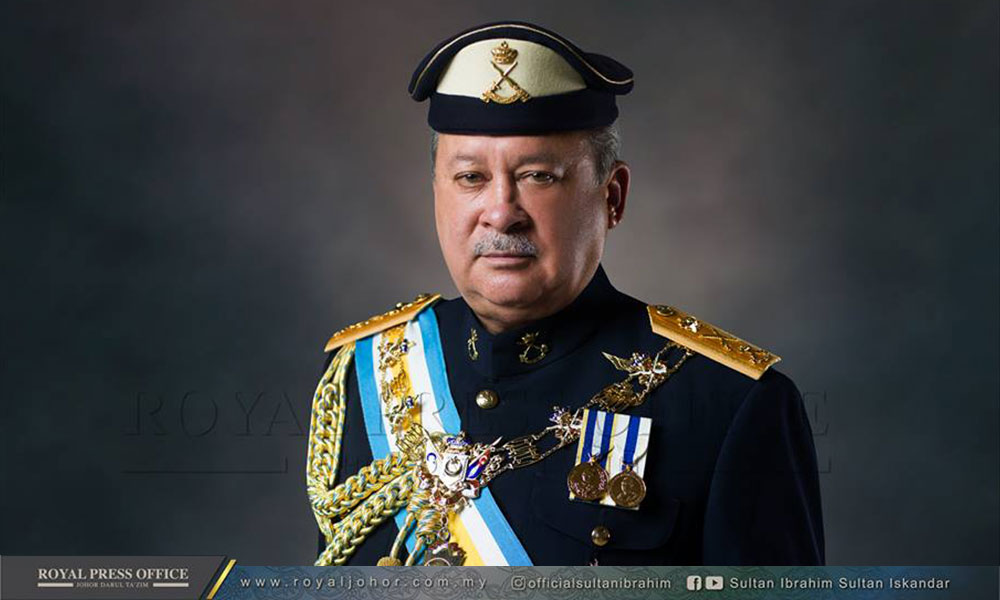 Sultan Johor diisytihar Yang di-Pertuan Agong ke-17