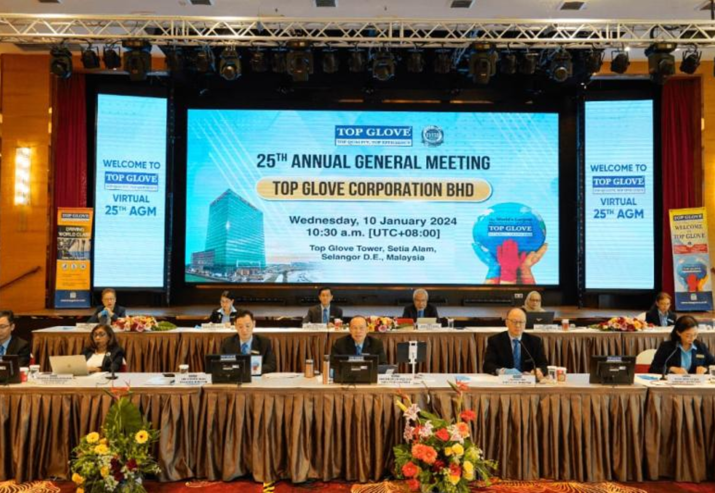 Majoriti pemegang saham Top Glove luluskan 10 resolusi dalam AGM ke-25