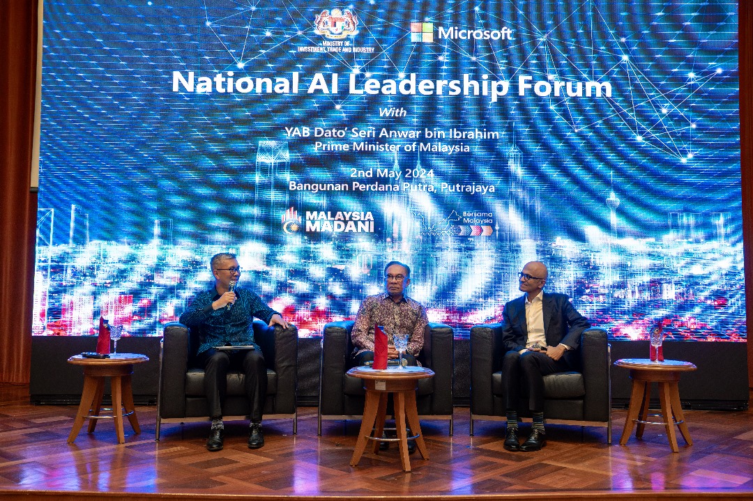 Microsoft labur RM10.5 bilion bagi pembangunan awan dan AI Malaysia