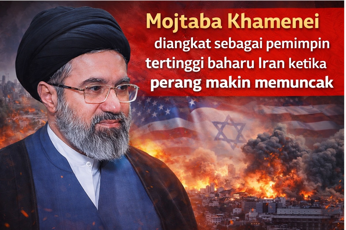 Mojtaba Khamenei diangkat sebagai pemimpin tertinggi baharu Iran ketika perang makin memuncak