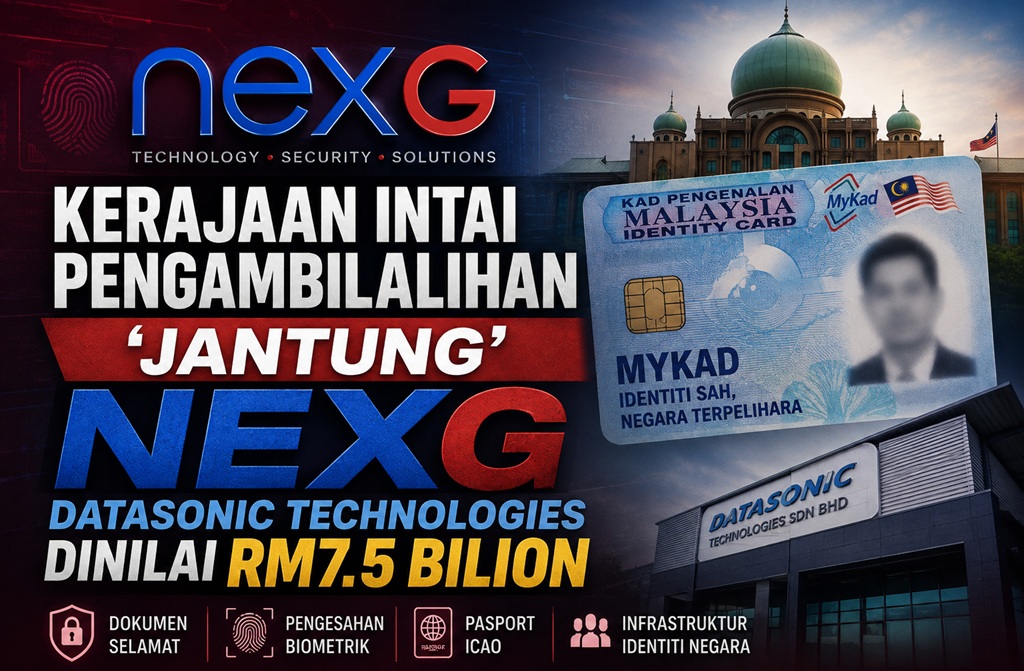 Kerajaan Intai Pengambilalihan ‘Jantung’ NexG, Datasonic Technologies Dinilai RM7.5 Bilion